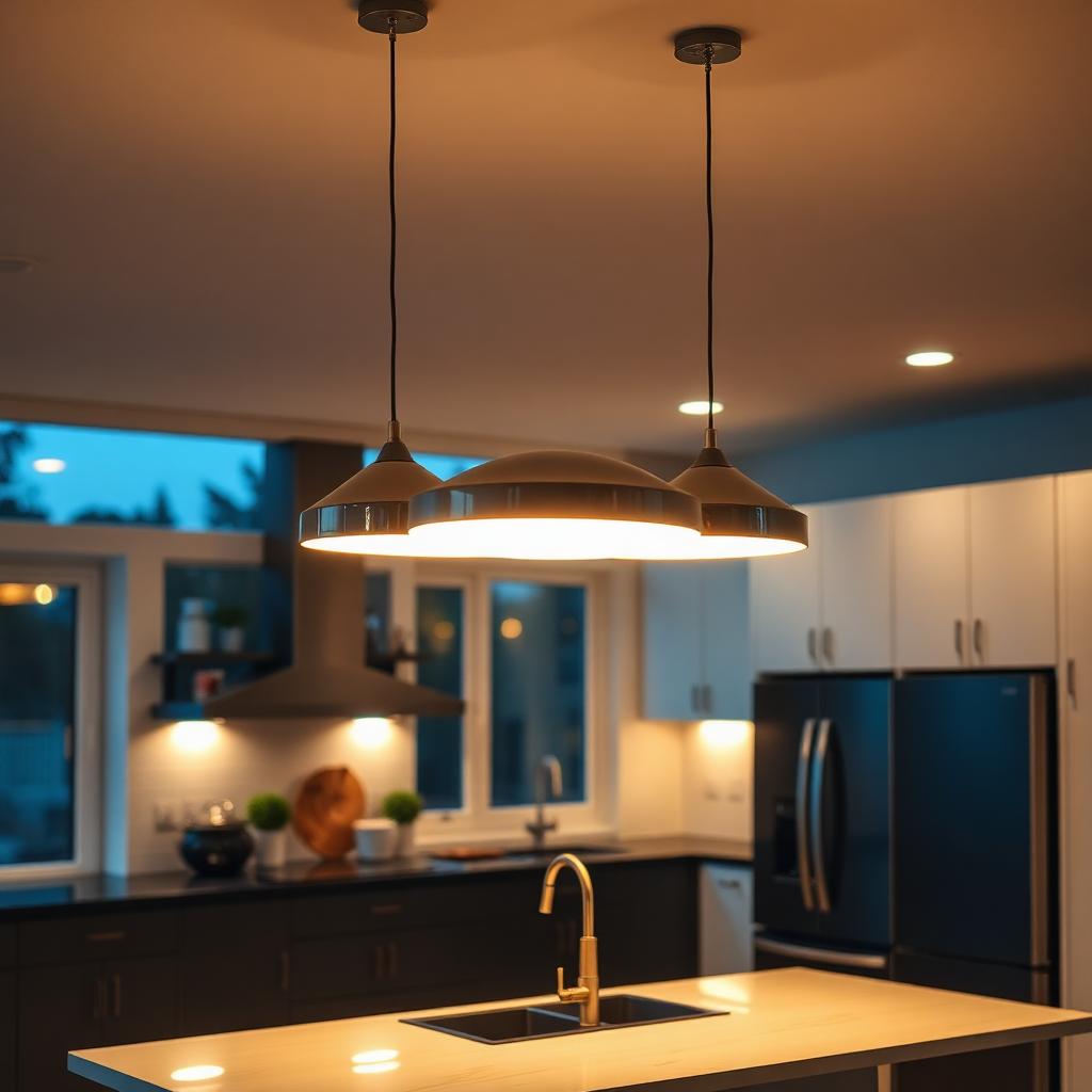 Modern pendant lighting